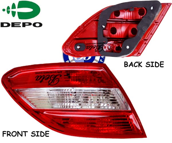 Left Side Tail Lamp for Mercedes C-Class W204 2008-2010 models, Part Number 2048200164 Left Side Tail Lamp for Mercedes C-Class W204 2008-2010 models, Part Number 2048200164